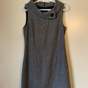 Knee length winter dress